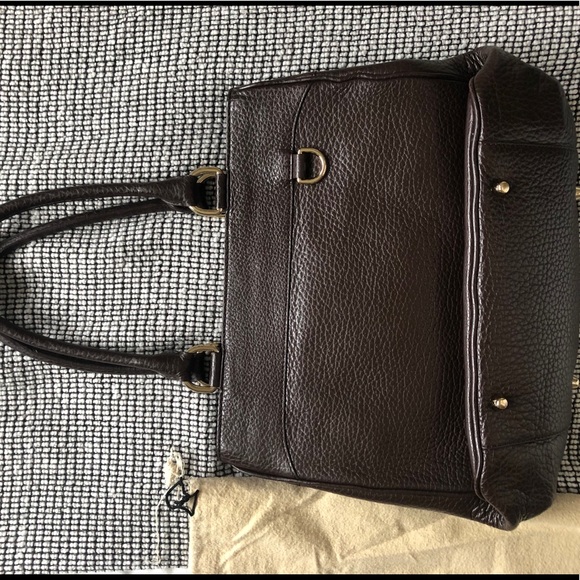 Brown pebbled Original Burberry tote - Picture 3 of 6